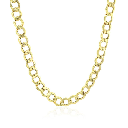 10k Yellow Gold Curb Chain (5.30 mm)