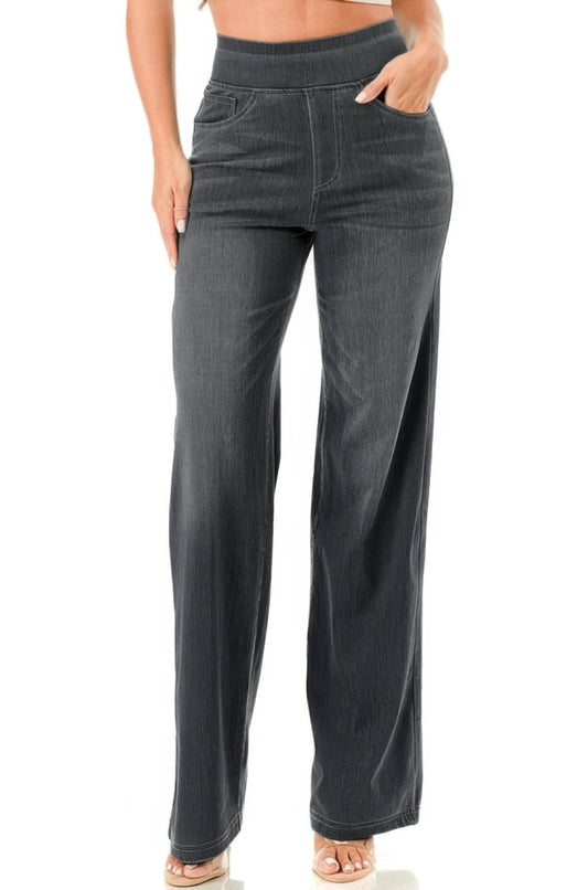 Women's Ultra Soft Flare Baggy Jeans