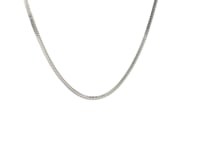 14k White Gold Milano Chain 1.1mm