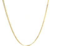 14k Yellow Gold Gourmette Chain 1.5mm