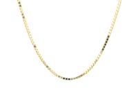 14k Yellow Gold Classic Box Chain 1.4mm