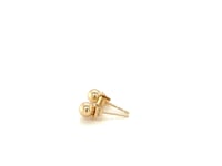 14k Yellow Gold Ball Style Stud Earrings (4.0 mm)