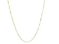 14k Yellow Gold Classic Box Chain 0.6mm