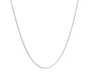 10k White Gold Wheat Chain 0.6mm