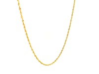 10k Yellow Gold Singapore Chain 1.0mm