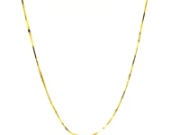 14k Yellow Gold Adjustable Snake Chain 0.85mm