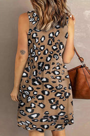 V Neck Sleeveless Mini Dress - Higher Class Elegance