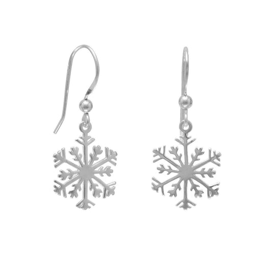 Small Snowflake Earrings freeshipping - Higher Class Elegance