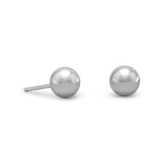 6mm Ball Stud Earring freeshipping - Higher Class Elegance