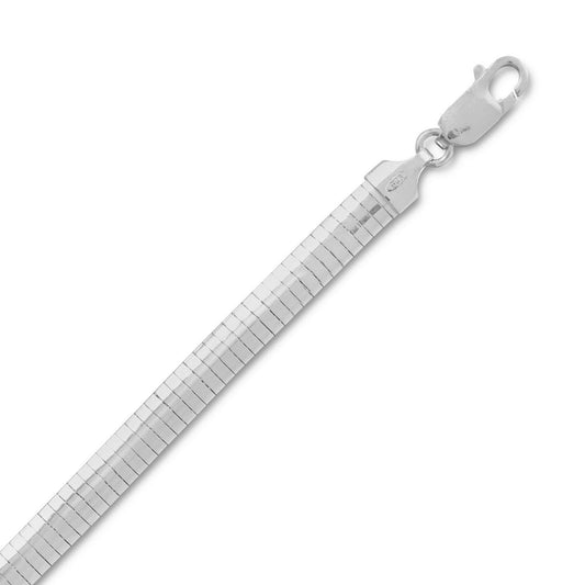 6mm Domed Omega Necklace freeshipping - Higher Class Elegance