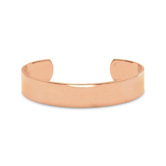 Polished Solid Copper Cuff Bracelet freeshipping - Higher Class Elegance