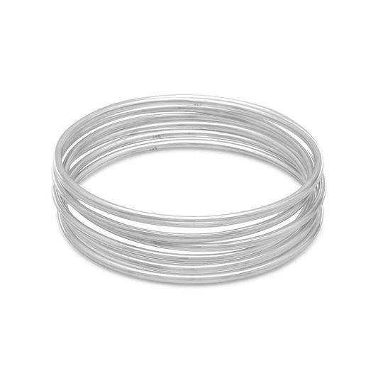 7 8" Round Bangles freeshipping - Higher Class Elegance