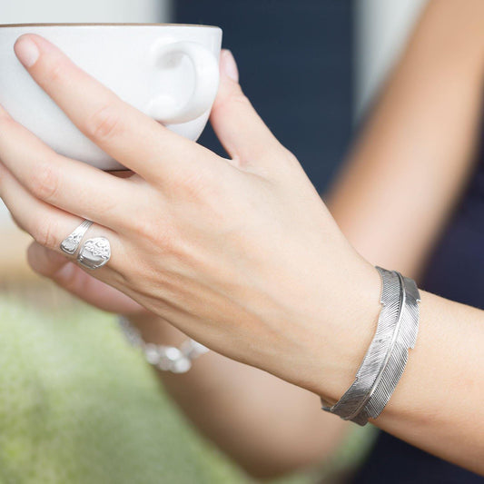 High Polish Spoon Ring freeshipping - Higher Class Elegance