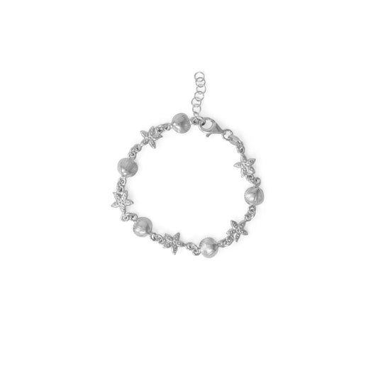 6.5"+1 Shell and Starfish Bracelet freeshipping - Higher Class Elegance