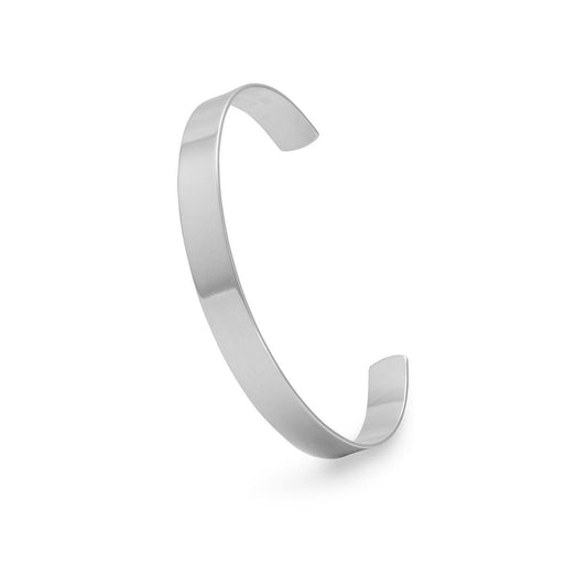 9.5mm Polished Cuff Bracelet freeshipping - Higher Class Elegance