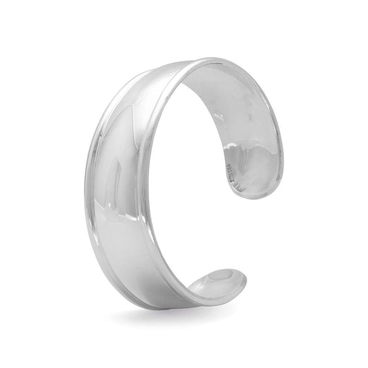 19mm Cuff with Polished Edge freeshipping - Higher Class Elegance
