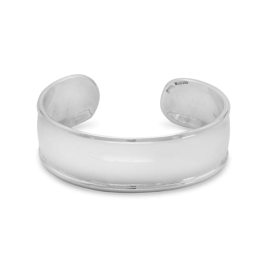 19mm Cuff with Polished Edge freeshipping - Higher Class Elegance
