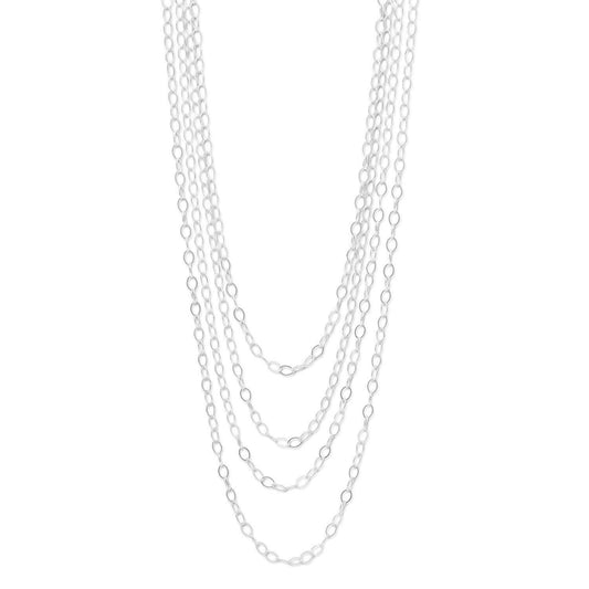 100" Open Link Cable Necklace freeshipping - Higher Class Elegance