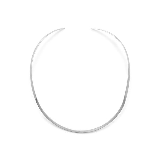 3.5mm Polished Open Back Collar freeshipping - Higher Class Elegance