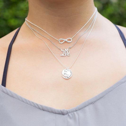 16"+1"+1" "Infinite Love" Infinity Necklace freeshipping - Higher Class Elegance