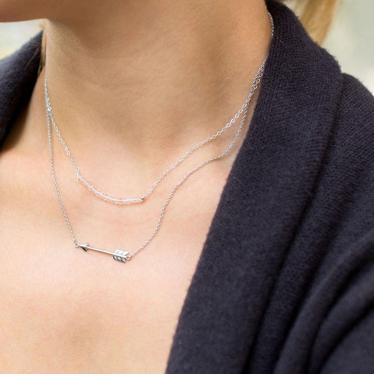 Aim High Arrow Necklace freeshipping - Higher Class Elegance