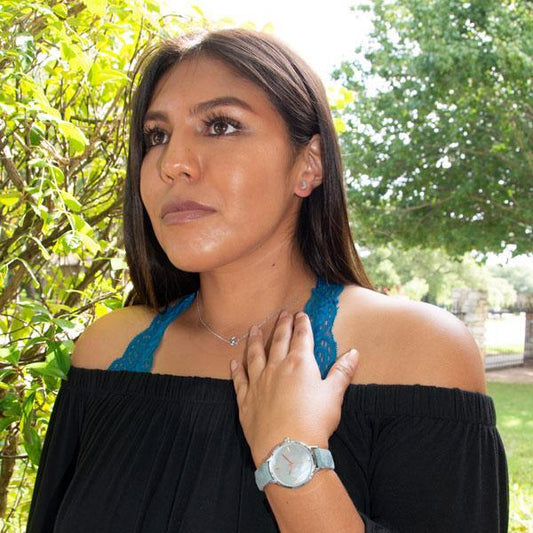 Rhodium Plated Crescent Moon CZ Necklace freeshipping - Higher Class Elegance