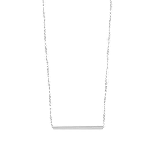 15.25"+1 Sliding Tube Bar Necklace freeshipping - Higher Class Elegance