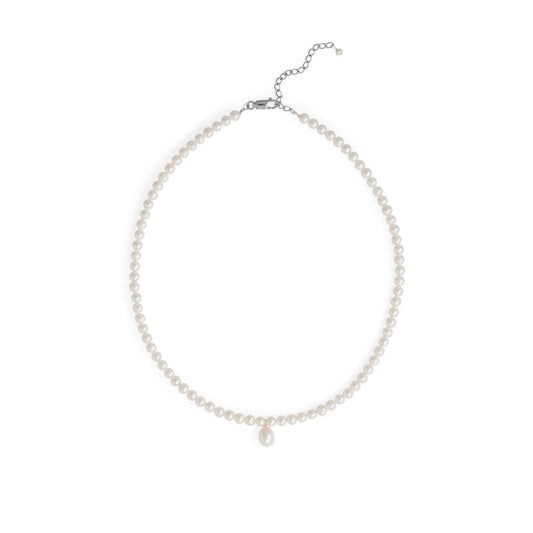16"+2" Cultured Freshwater Pearl Drop Necklace freeshipping - Higher Class Elegance