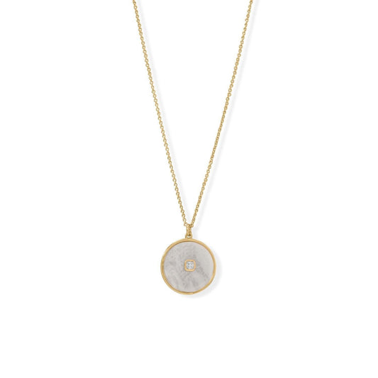 20" + 2" A Day to Night Delight! Mother of Pearl and Black Onyx Reversible Necklace freeshipping - Higher Class Elegance