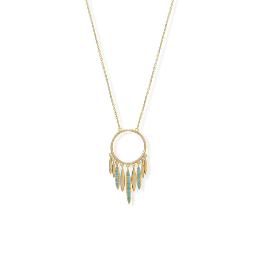 Dream Big! 16" + 2" Dream Catcher Inspired Necklace freeshipping - Higher Class Elegance