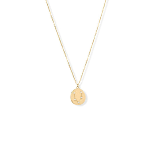 Cosmic Constellations! 16" + 2" Pisces Coin Necklace freeshipping - Higher Class Elegance