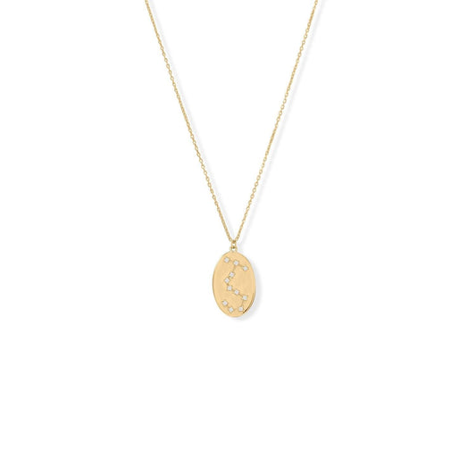 Cosmic Constellations! 16" + 2" Scorpio Oval Coin Necklace freeshipping - Higher Class Elegance