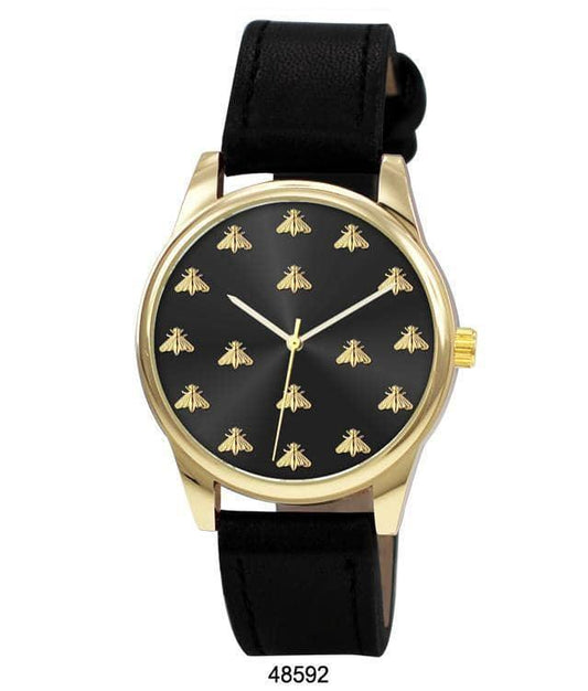 Montres Carlo Vegan Leather Band Watch freeshipping - Higher Class Elegance