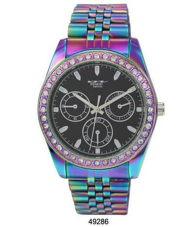 Milano Expressions Metal Band Watch freeshipping - Higher Class Elegance