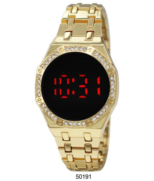 Touch Operated LED Watch with Metal Band freeshipping - Higher Class Elegance