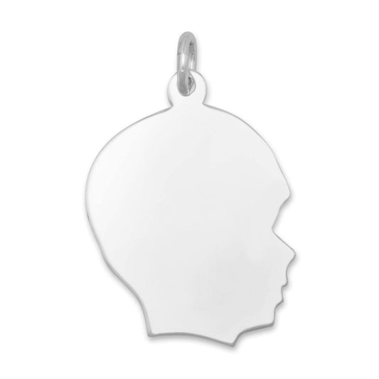 Boy Silhouette Charm freeshipping - Higher Class Elegance