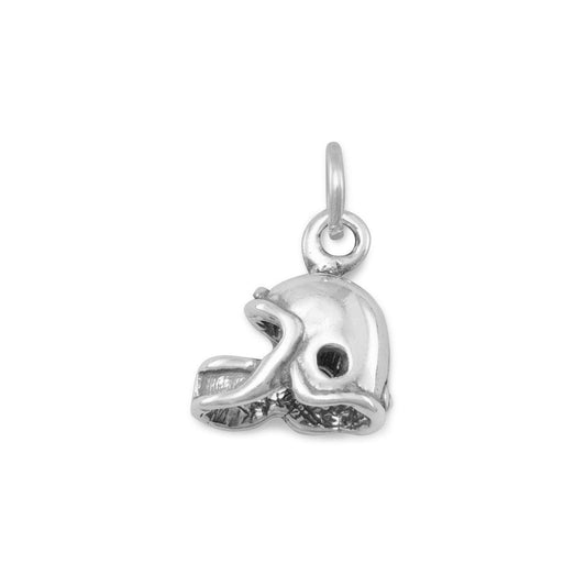 Oxidized Football Helmet Charm freeshipping - Higher Class Elegance