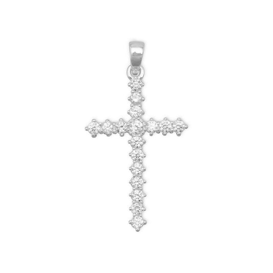 CZ Cross Pendant freeshipping - Higher Class Elegance
