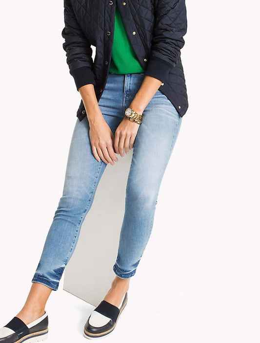Britney blue stretch denim - Higher Class Elegance