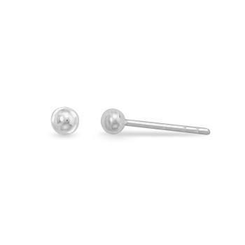 3mm Ball Stud Earrings freeshipping - Higher Class Elegance