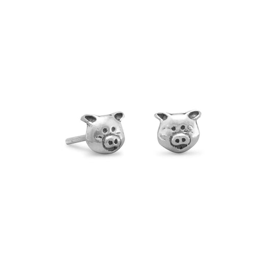 Piggy Stud Earrings freeshipping - Higher Class Elegance