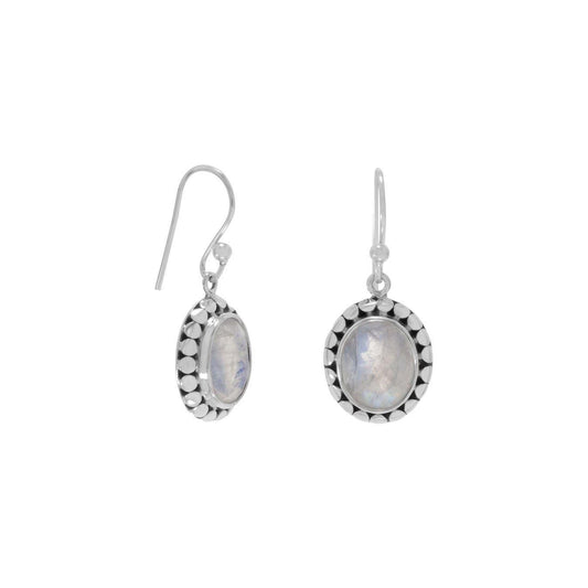 Rainbow Moonstone Earrings freeshipping - Higher Class Elegance