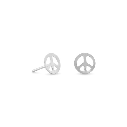 Peace Sign Earrings freeshipping - Higher Class Elegance