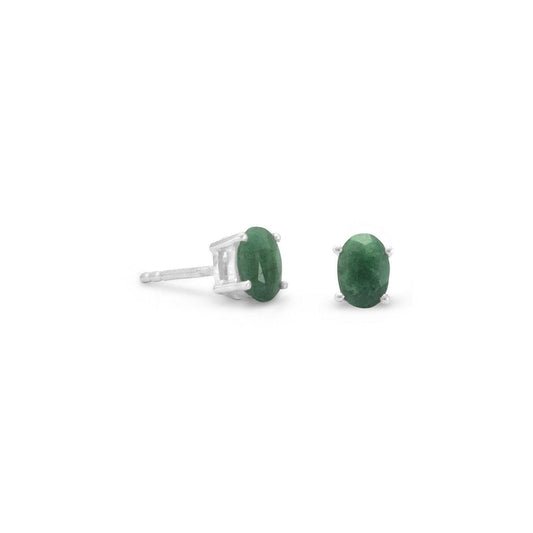 Faceted Oval Beryl Earrings freeshipping - Higher Class Elegance