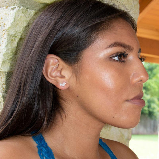 Cute Shiny Dachshund Stud Earrings freeshipping - Higher Class Elegance
