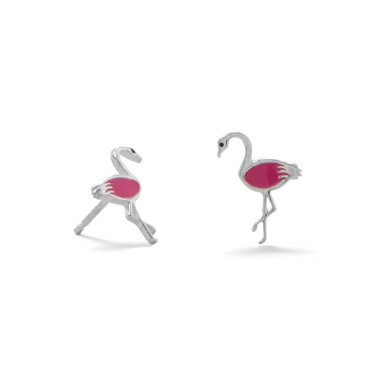 Pink Flamingo Earrings freeshipping - Higher Class Elegance
