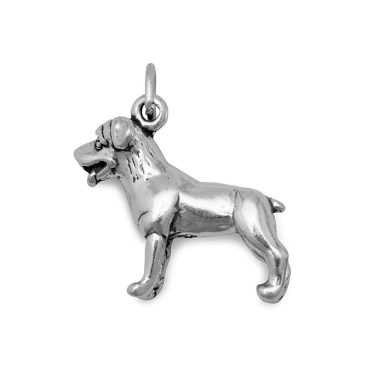 Standing Rottweiler Dog Charm freeshipping - Higher Class Elegance