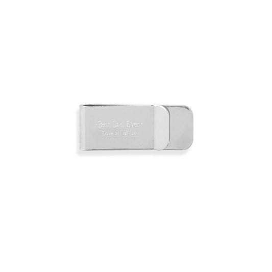 Stainless Steel Multi-Color Imitation Stone Money Clip freeshipping - Higher Class Elegance