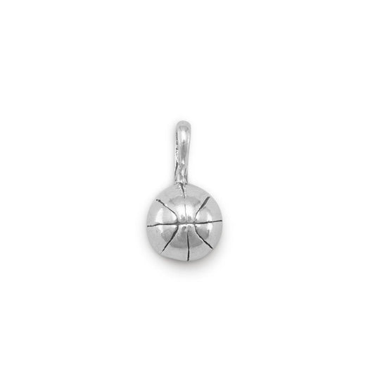 Small 3D Basketball Charm freeshipping - Higher Class Elegance