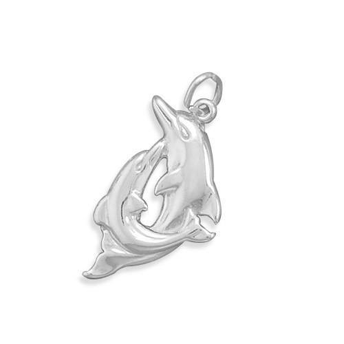 Playful Dolphins Charm freeshipping - Higher Class Elegance